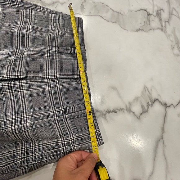 Dynamite plaid pants cigarette style - Picture 9 of 10
